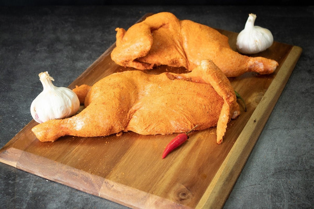 x3 Peri Peri Half Chickens - Bennetts Butchers