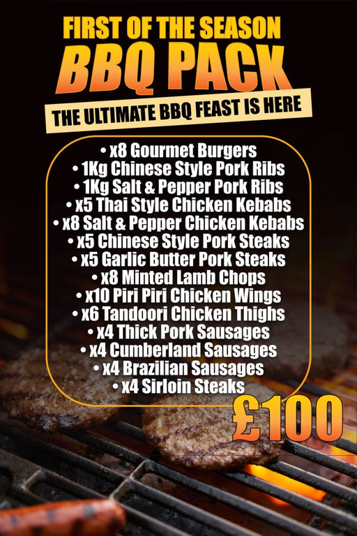 1st of the Season BBQ Pack - Bennetts Butchers