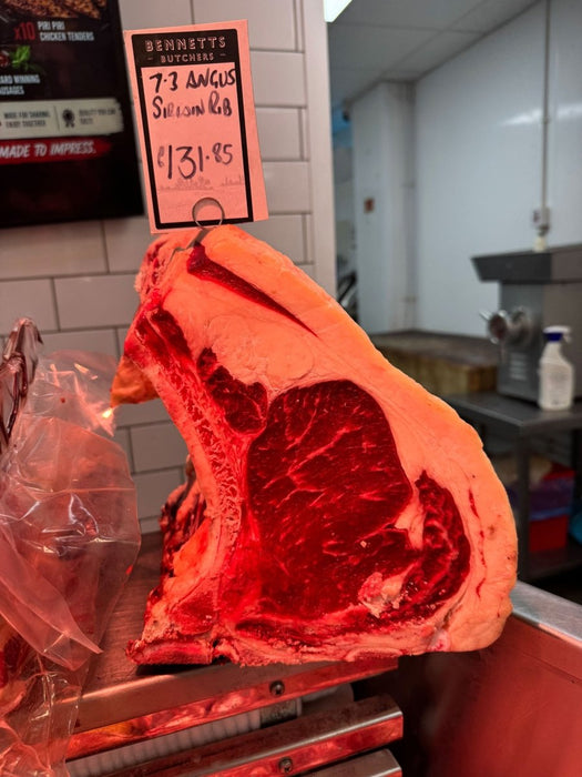 7.3Kg Angus Sirloin Rib - Bennetts Butchers