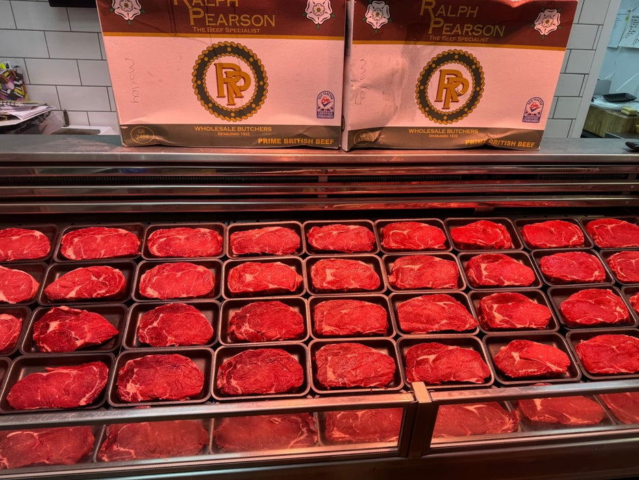 Belgian Blue Ribeye Steak - Bennetts Butchers