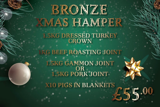 Bronze Christmas Hamper - Bennetts Butchers