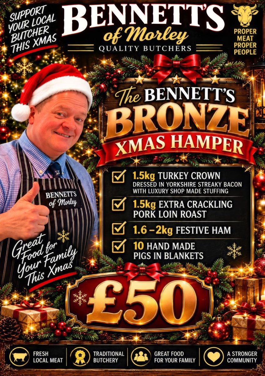 Bronze Christmas Hamper - Bennetts Butchers