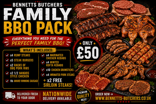 Family BBQ Pack - Bennetts Butchers