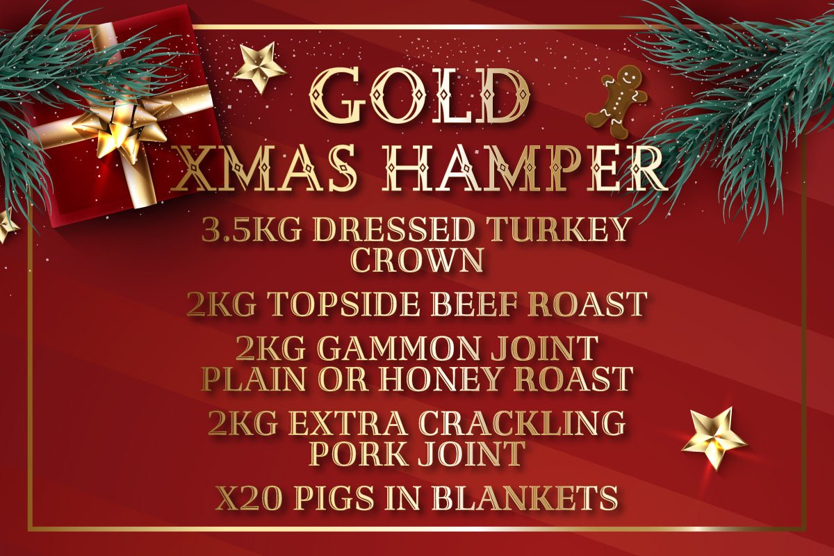 Gold Christmas Hamper - Bennetts Butchers