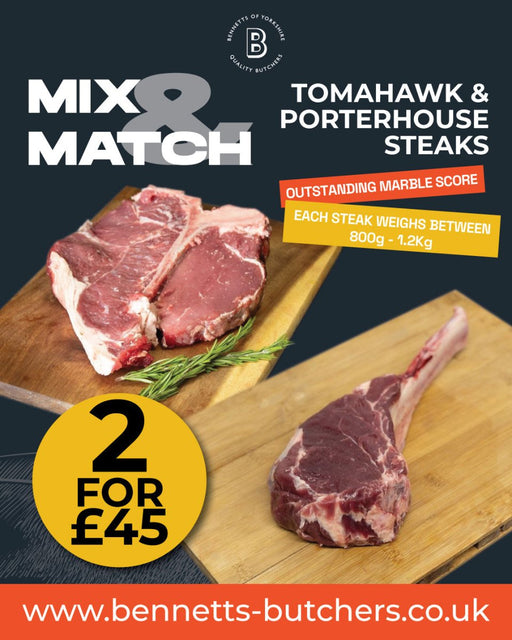 Mix & Match Steak Deal - Bennetts Butchers