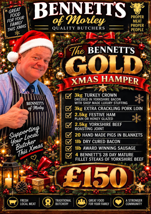 Gold Christmas Hamper