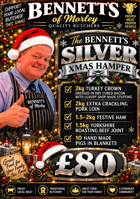 Silver Christmas Hamper