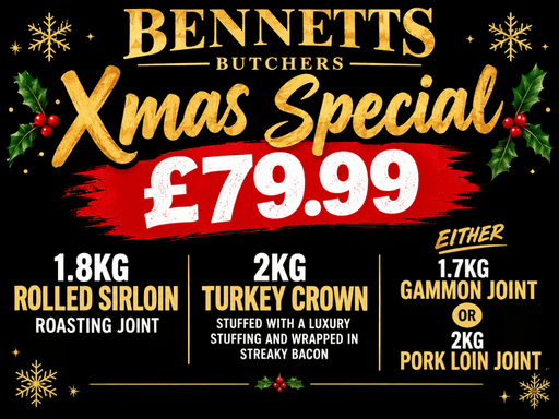 £79.99 Xmas Special - Bennetts Butchers