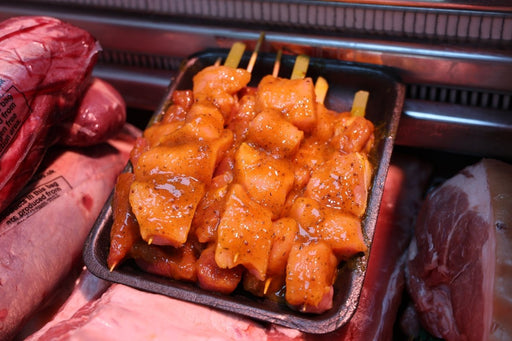 x5 Honey Mustard Pork Skewers - Bennetts Butchers