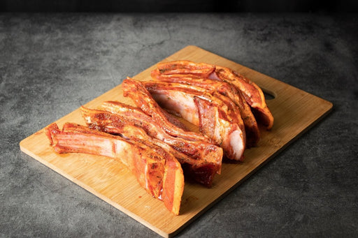 1Kg Minted Lamb RIbs - Bennetts Butchers